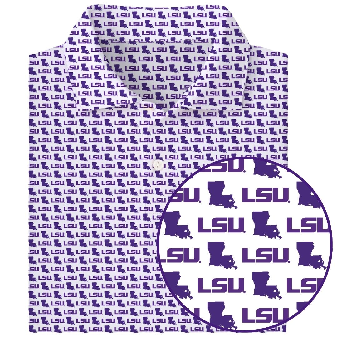 The LSU Tiger Bait Polo